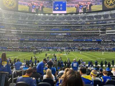 Sofi Stadium section VIP132
