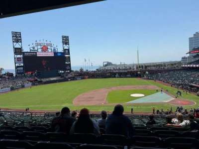 Oracle park section 222