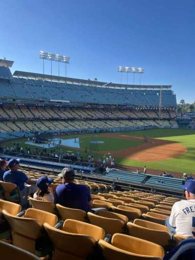 Dodger Stadium section 144LG