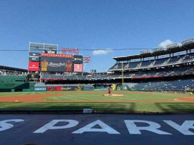 NATIONALS Park section 117
