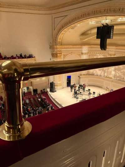 Carnegie Hall section Dress Circle FR