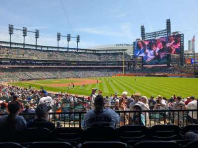 COMERICA PARK section 114