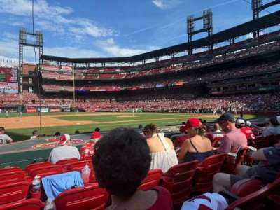 Busch stadium section 158D