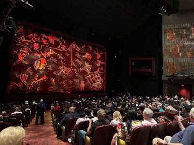 Minskoff Theatre section Orchestra L