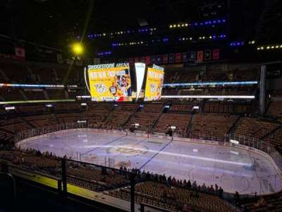 Bridgestone Arena section 212
