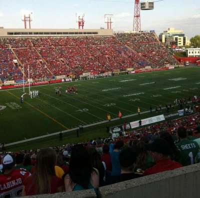McMahon Stadium section J