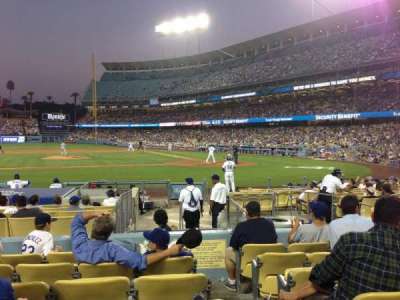 dodger stadium section 17FD