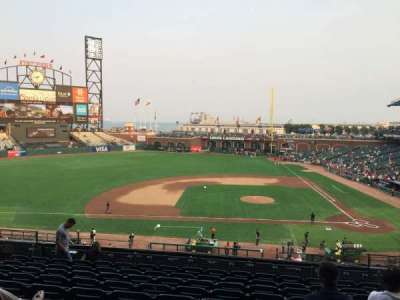 Oracle park section 222