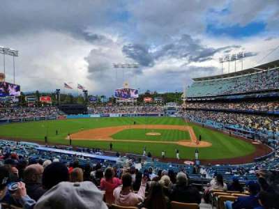 dodger stadium section 121LG