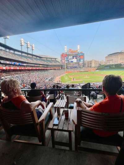 COMERICA PARK section TD125A