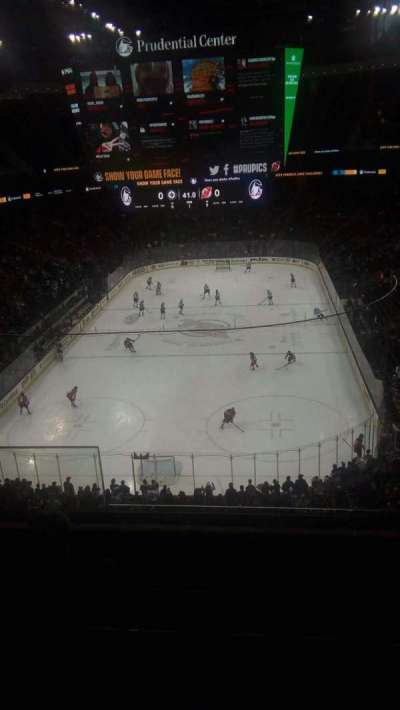 Prudential Center section 121