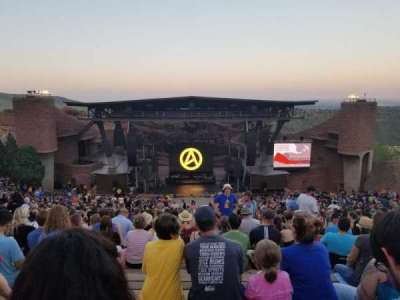 Red Rocks Amphitheatre section Center Left