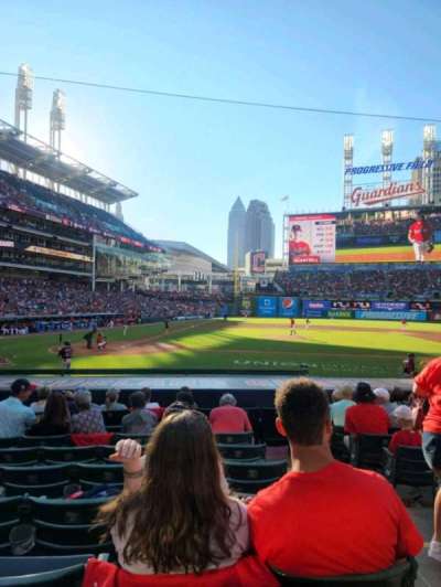 Progressive Field section 148