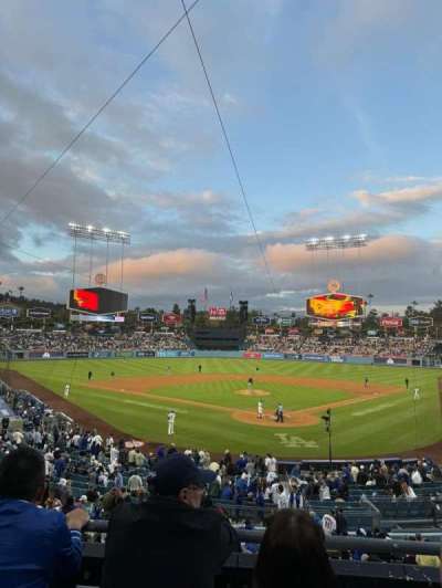 Dodger Stadium section 105LG