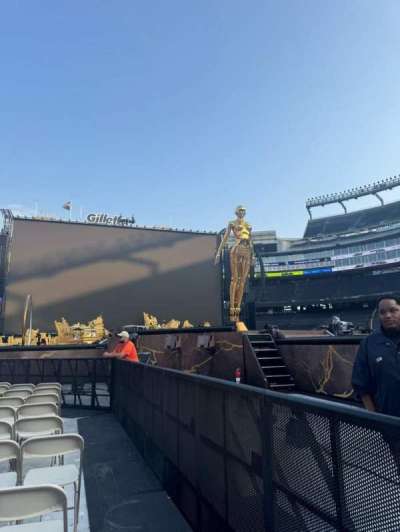 Gillette Stadium section Floor B3