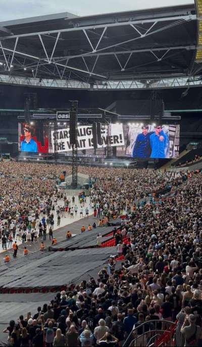 WEMBLEY STADIUM section 206