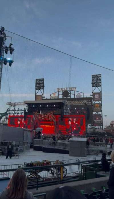 Oracle park section FC 108