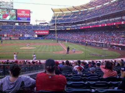 Angel Stadium section 114