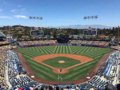 dodger stadium section 1RS