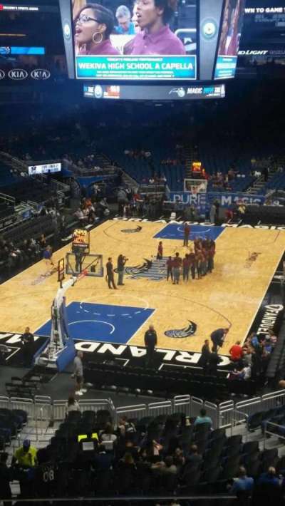 KIA Center section 109A