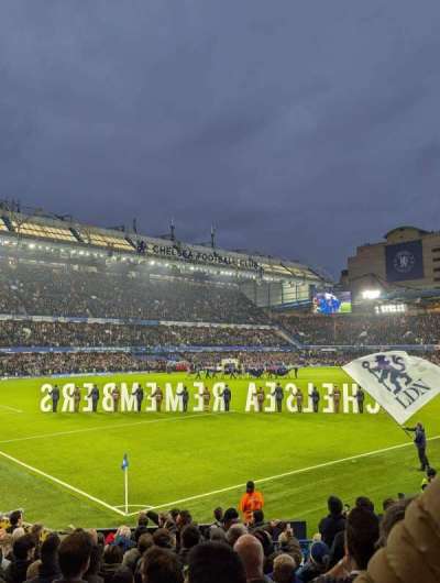 Stamford Bridge section Matthew Harding Lower 8