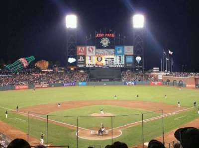 Oracle park section 215