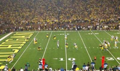 Michigan Stadium section 4