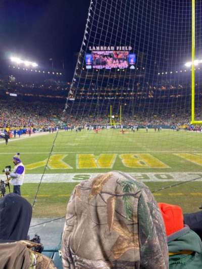 Lambeau Field section 101
