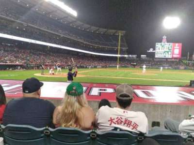 Angel Stadium section 123
