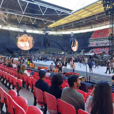 WEMBLEY STADIUM section 120