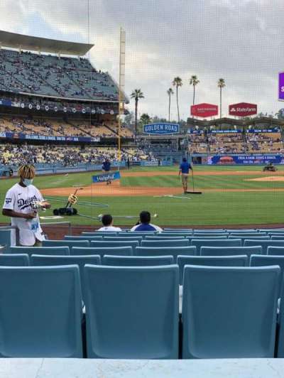 dodger stadium section 10FD