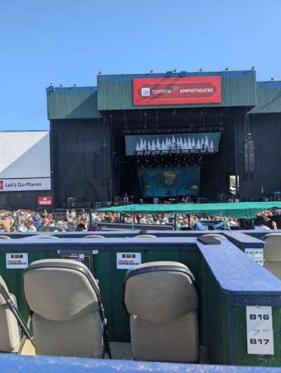 Toyota Amphitheatre section Box