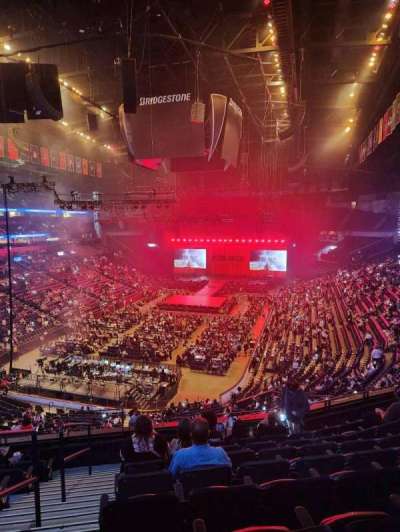 Bridgestone Arena section 203