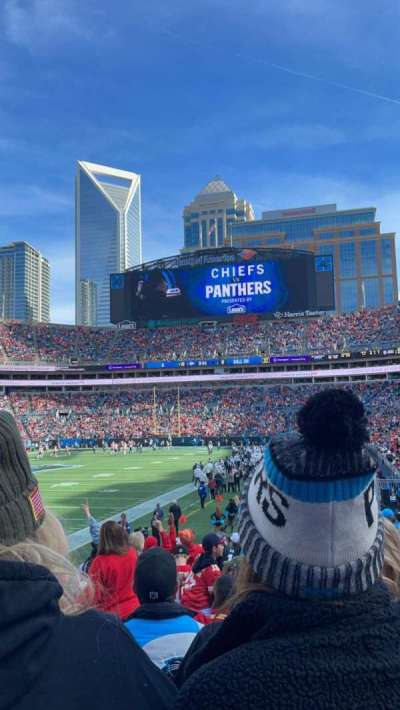 Bank of America Stadium section 138