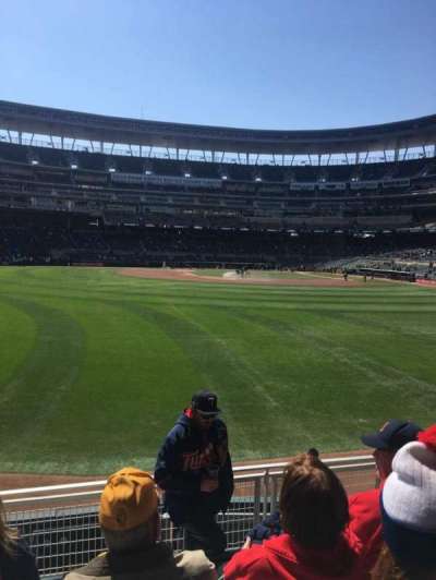 Target Field section 130
