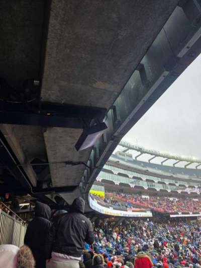 Gillette Stadium section 123