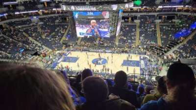 Target Center section 210