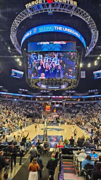 Target Center section 101