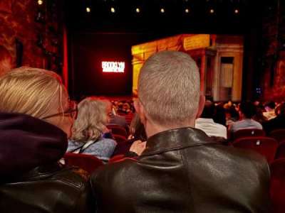 August Wilson Theatre section Orchestra C