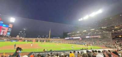 Oracle park section 123