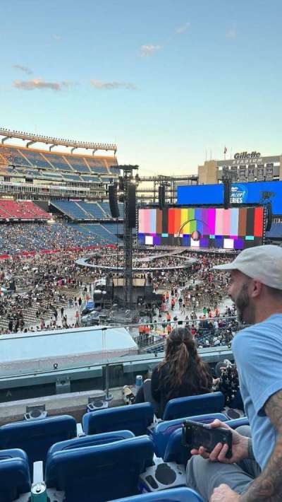 Gillette Stadium section 238
