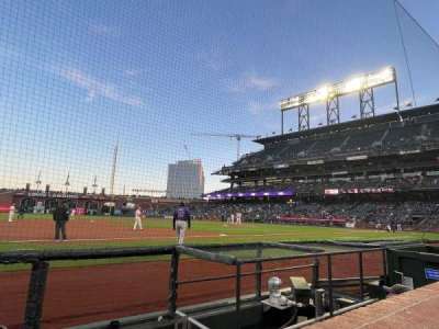 Oracle park section 126