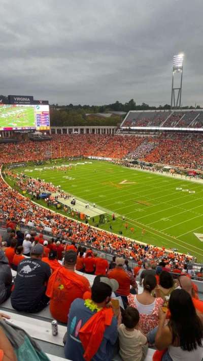 Scott Stadium section 527