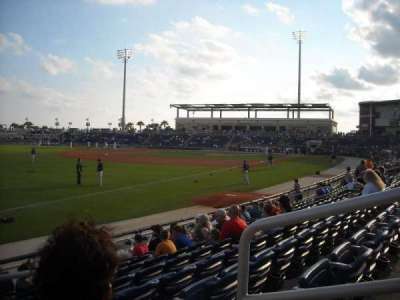 Blue Wahoos Stadium section 117