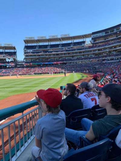 NATIONALS Park section 108