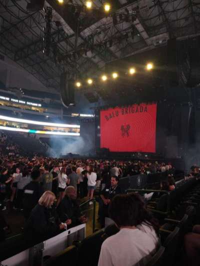 AMERICAN AIRLINES CENTER section 107