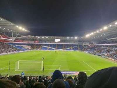 Cardiff City Stadium section 105