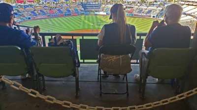 dodger stadium section 1RS