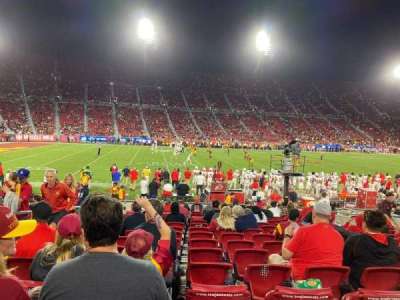 Los Angeles Memorial Coliseum section 108A