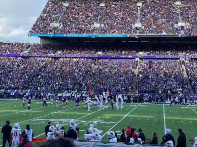 Husky Stadium section 107